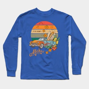 Aloha Vintage Hawaii Convertible Long Sleeve T-Shirt